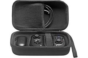 AZTOPA Sturdy Protective Case Compatible with Razer Kishi Mobile Game Controller and Earbuds, Durable EVA Anti-Shock Travel Bag