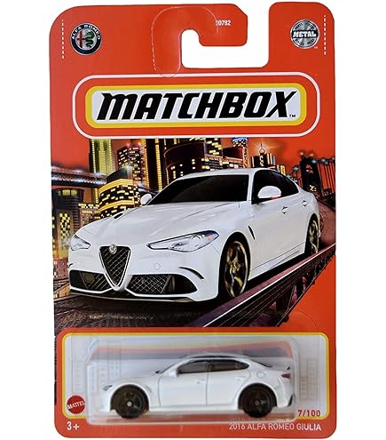 Matchbox '16 Alfa Romeo Giulia : Amazon.ca: Toys & Games