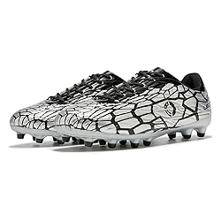 LEOCI Men's Soccer Cleats Women's Football Shoes