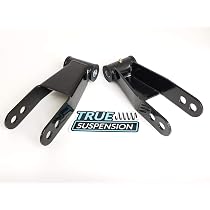 MaXpeedingrods 2" Rear Lowering Shackle Kit For Dodge Ram 1500/2500/3500 (2003-2013) - Levels Truck Height
