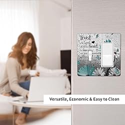 Farm Teal Daisy Floral Bible Verse Inspirational