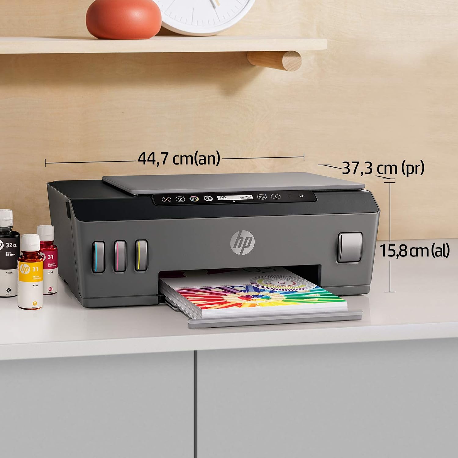 Negro HP Smart Tank Plus 555 WiFi, configuración rápida y Sencilla, tintas  duraderas Impresora multifunción inalámbrica Impresoras y accesorios  Informática futakuchi-hakata.com