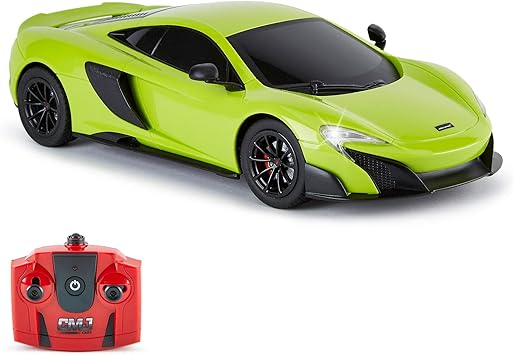 Cmj Rc Cars Mclaren 675lt Voiture Telecommandee A Echelle 1 18 Sous Licence Officielle Phare De Travail 2 4 Ghz Vert Amazon Fr Jeux Et Jouets