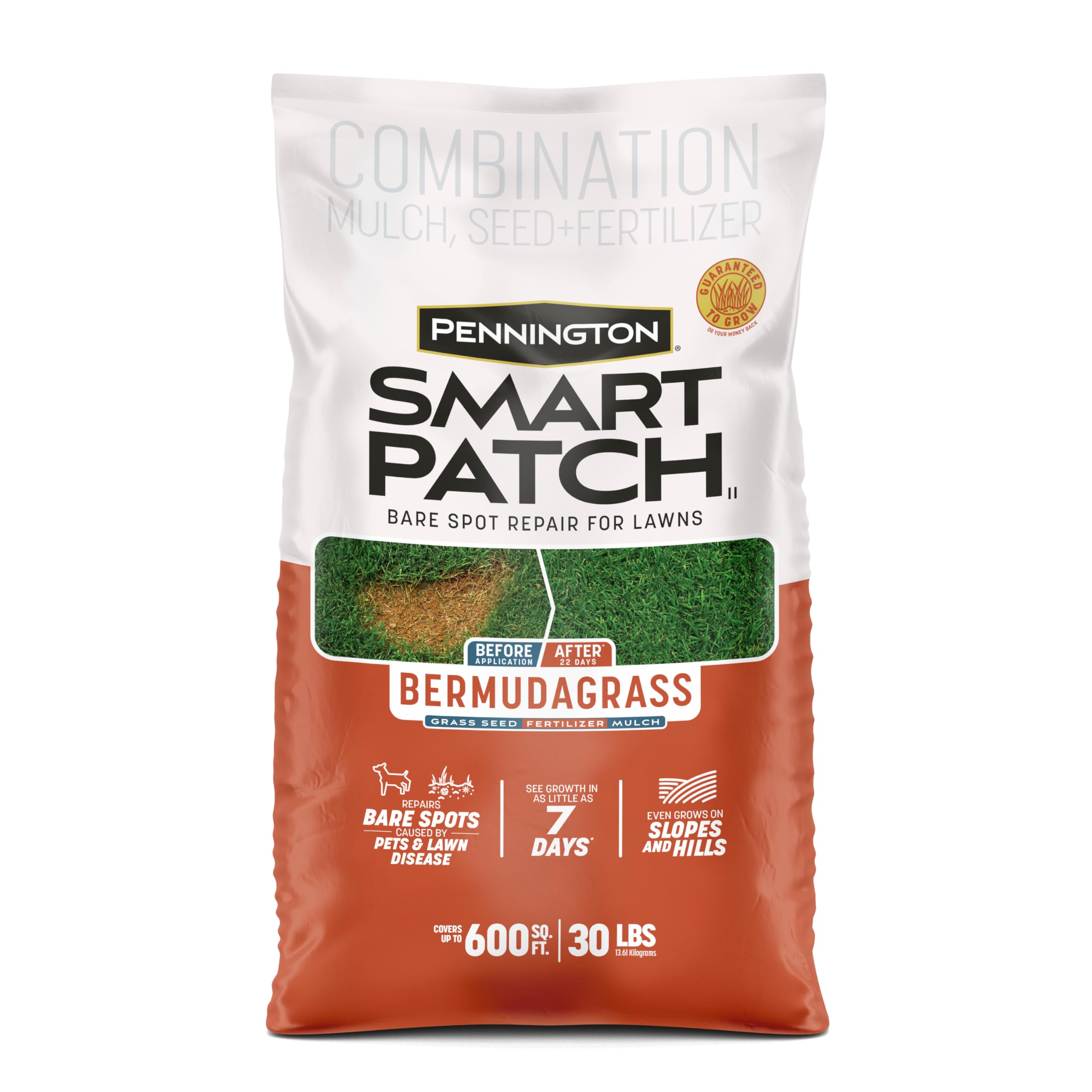 Photo 1 of Pennington Smart Patch Bermudagrass Mix 30 lb