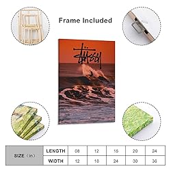 Stussy Dream Surfer Poster Vintage Canvas Cool