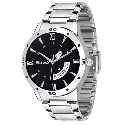 Redux Rock Analogue Black Dial Mens Watch - Rws0138