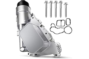 Aluminum Engine Oil Cooler Compatible with BMW i8 X1 X2 MINI Cooper Clubman Cooper Countryman, #OE 11428585235 11428511391 Oi