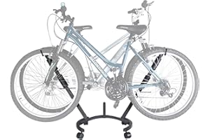Let's Go Aero V-Tree™-2 Two Bike Home, Garage & Office Mobile Storage Stand (Model B01618)
