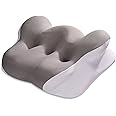 Cervical Neck Pillow, Memory Foam Pillows for Neck Pain Relief, Ergonomic Contour Cooling Pillow for Side Sleeper Pillow Adults & Stomach Sleepers Neck Shoulder Pillow (Gray, 24" L x 14" W)