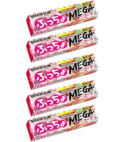 Amazon.com : Japanese Soda Candy – Puccho Stick Strong Mega Soda