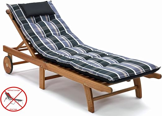 Amazon.de: Auflagen für Liegen mit Kopfpolster Miami 90543-800 grau