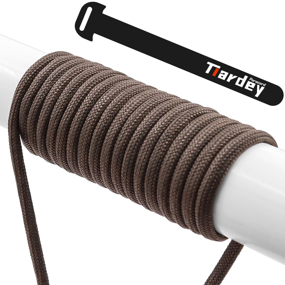 Tiardey PPF-051 Paracord 4mm 100ft (31m) 7 Core Strand,Tear-resistant,Nylon Cord,Mil Spec Type III Paracord,Holds up to 250kg for Outdoor Survival Camping