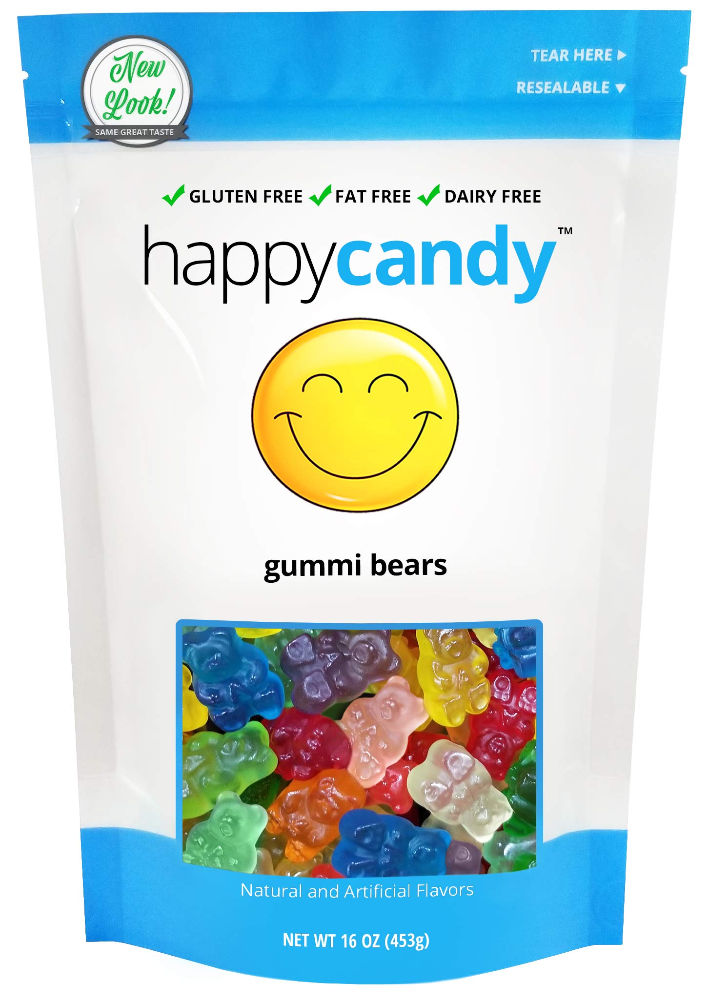 Happy Candy Gummi Butterflies 6 Flavors Gluten Free