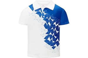 Dekomere Boy Polo Short Sleeve Shirt Moisture Wicking Performance School Uniforms