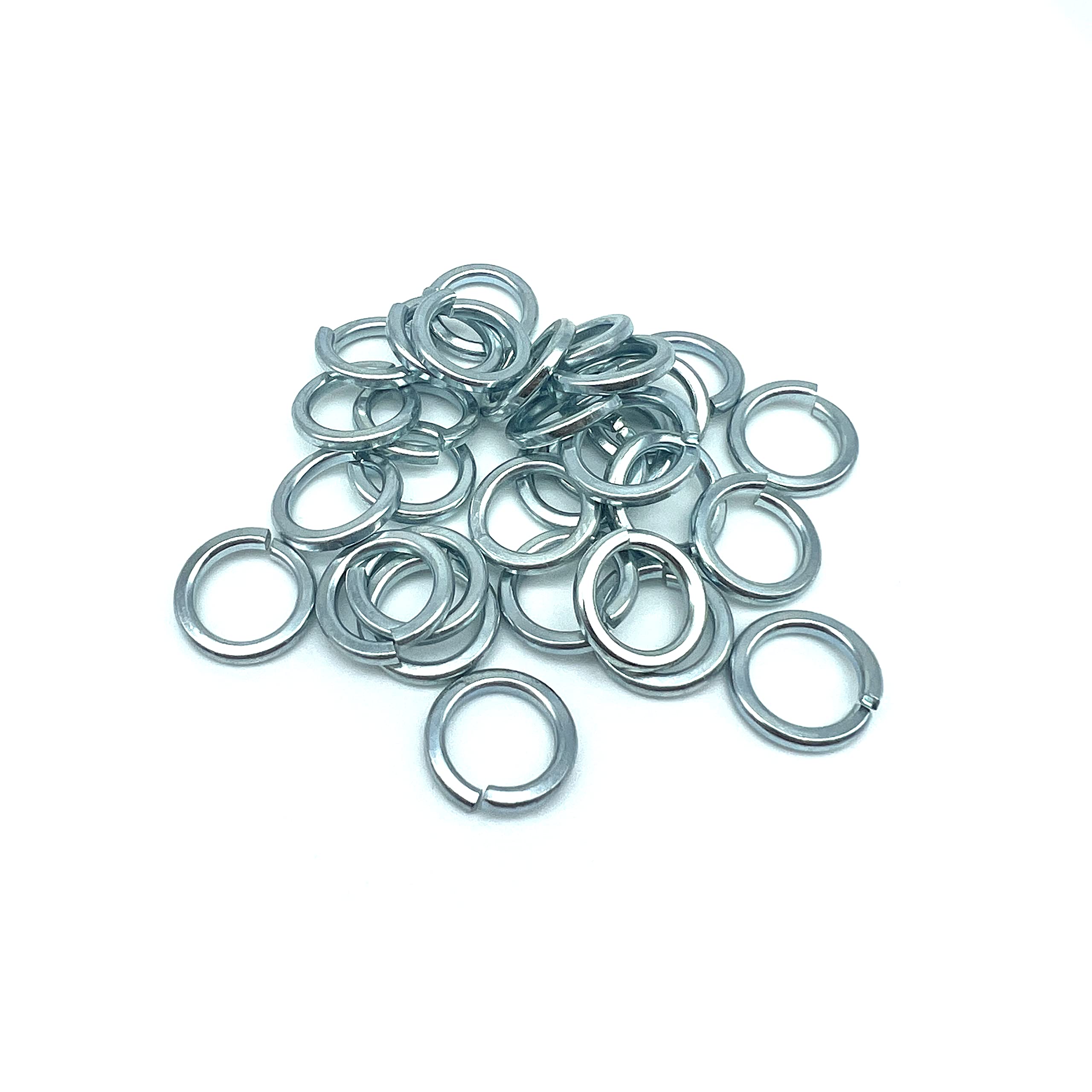 Glengor M12 Spring Washer | Square Spring Split Lock | Steel Zinc Plated