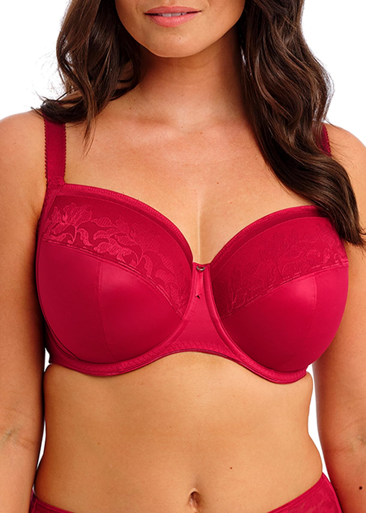 Fantasie Women’s Illusion Underwire Side Support Bra Red