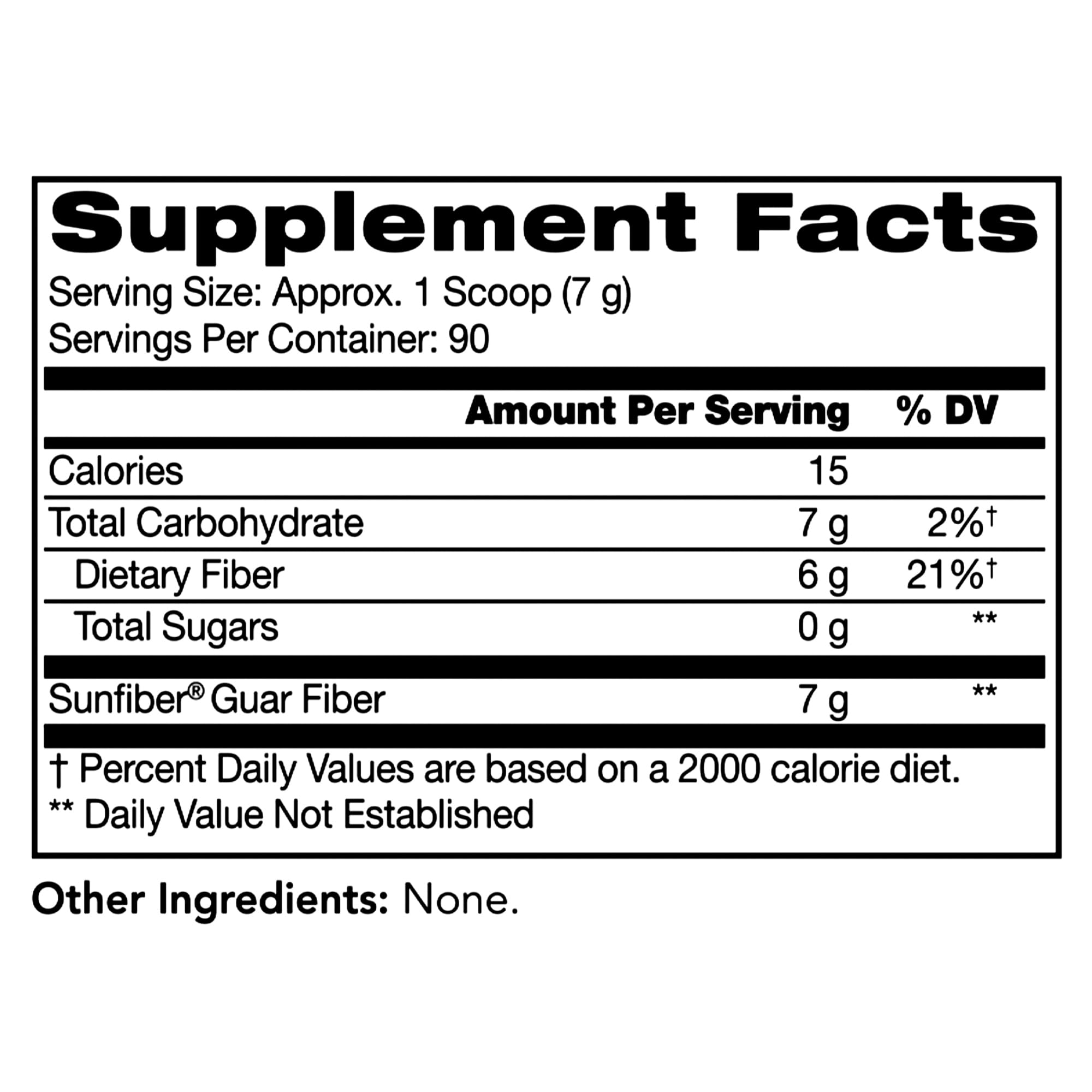 Sunfiber, Prebiotic Fiber Supplement for Digestive Health, Low FODMAP, Gluten-Free, Unflavored, 90 Servings