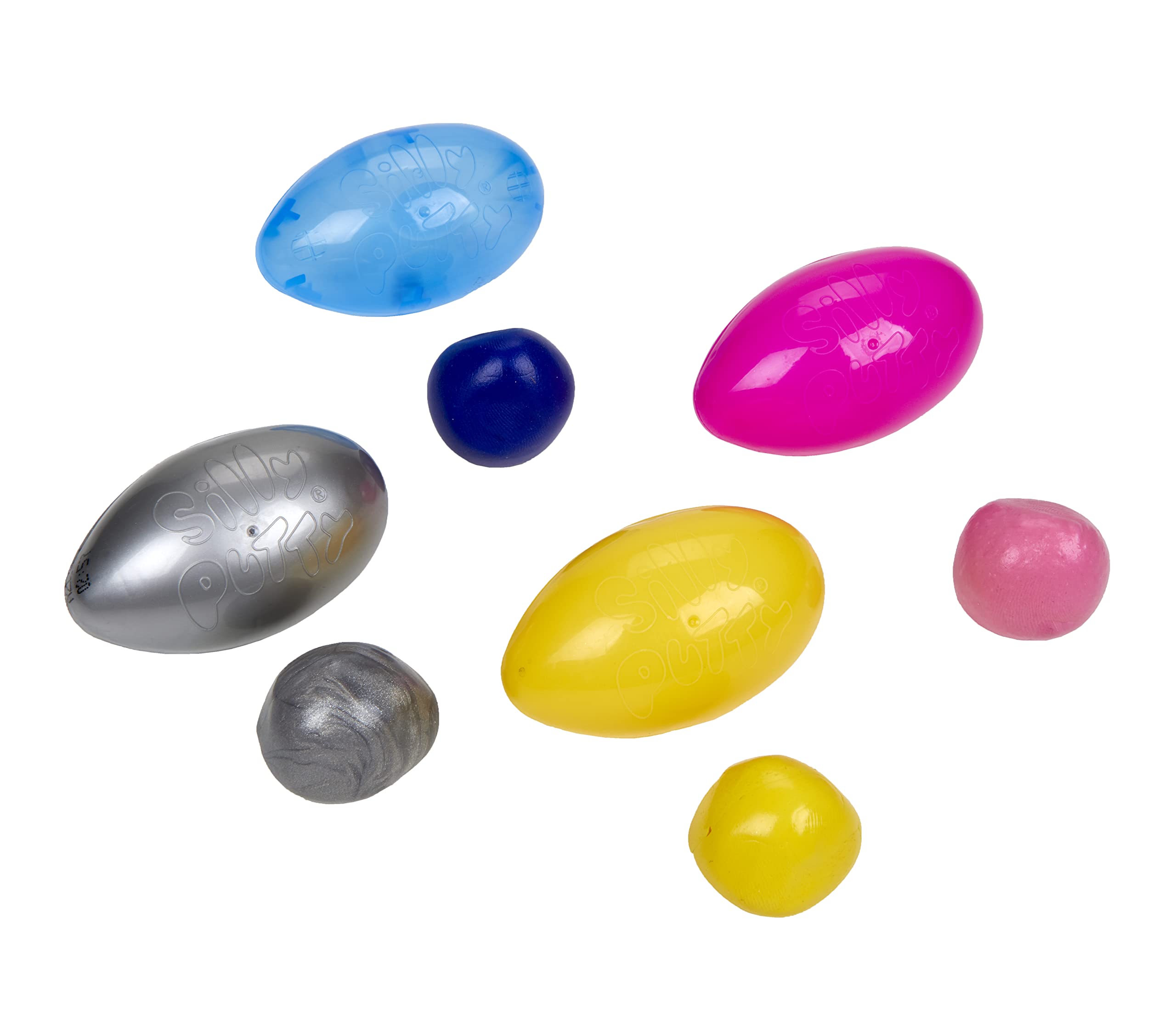 Crayola Silly Putty Bulk Variety Pack (24ct), Fidget Toys for Kids & Adults, Treasure Box Toys for Classrooms, Goodie Bag Stuffers, Back to School Gifts [Amazon Exclusive]
