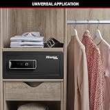 Master Lock LX110BEURHRO Biometric Safe for Valuables 19.5x43x37 cm Black view 5