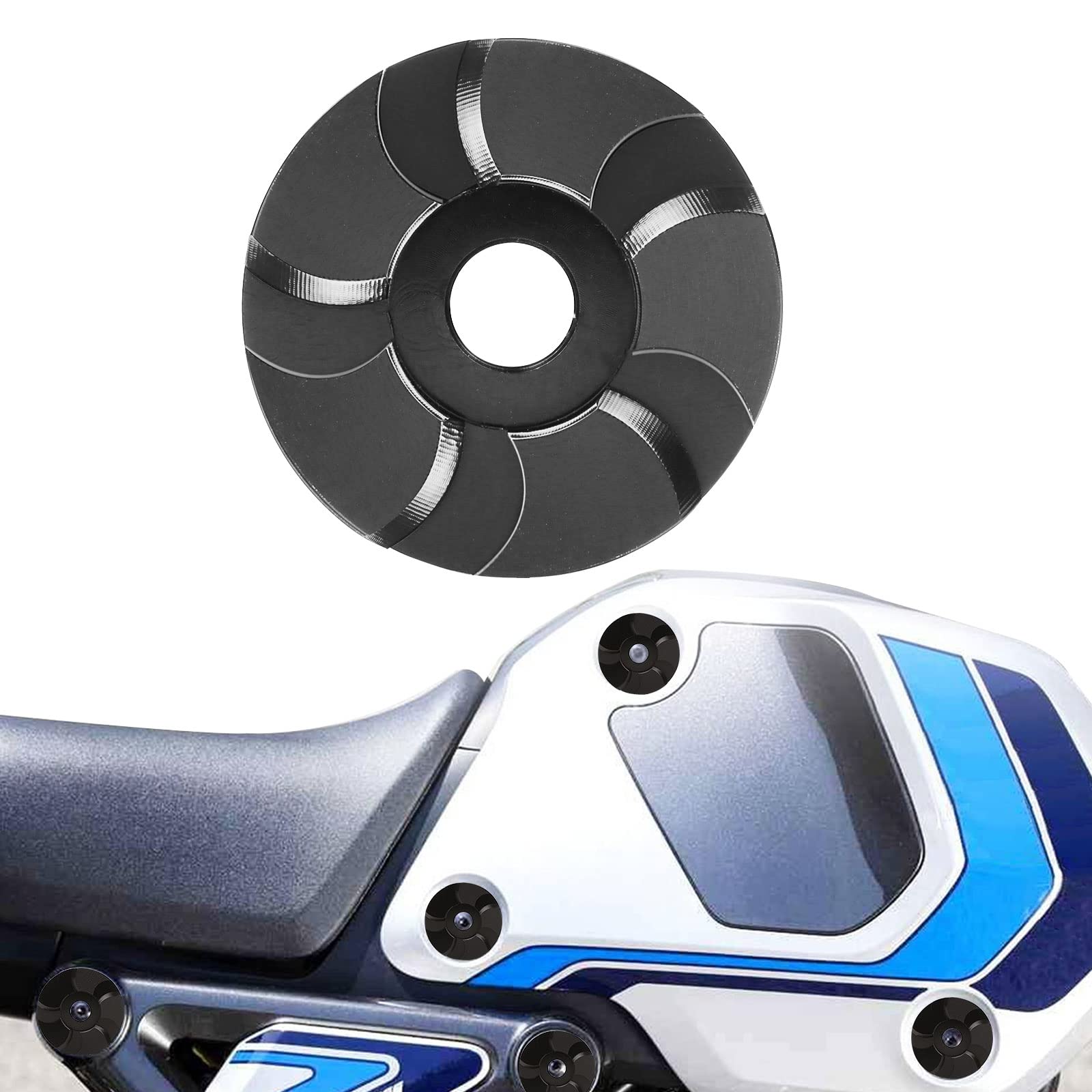 Photo 1 of ** RED**
2024 Grom Fairing Garnish Washer Half Set 2023 Grom Colored Verge Thrust Washers Side Panel for 2022 2023 2024 Grom MSX125 - Black