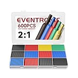 Eventronic 600PCS Heat Shrink Tubing