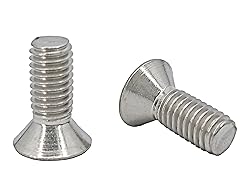 FixtureDisplays® 10-32 X 1/2" Stainless Flat Head