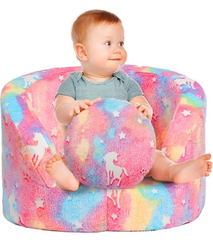 Fauteuil Bébé En Peluche Motif Ours Dessin Animé - Aide à La Position Assise 0-12 Mois