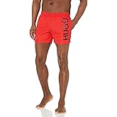 Hugo Mens Vertical Logo Swim Trunks