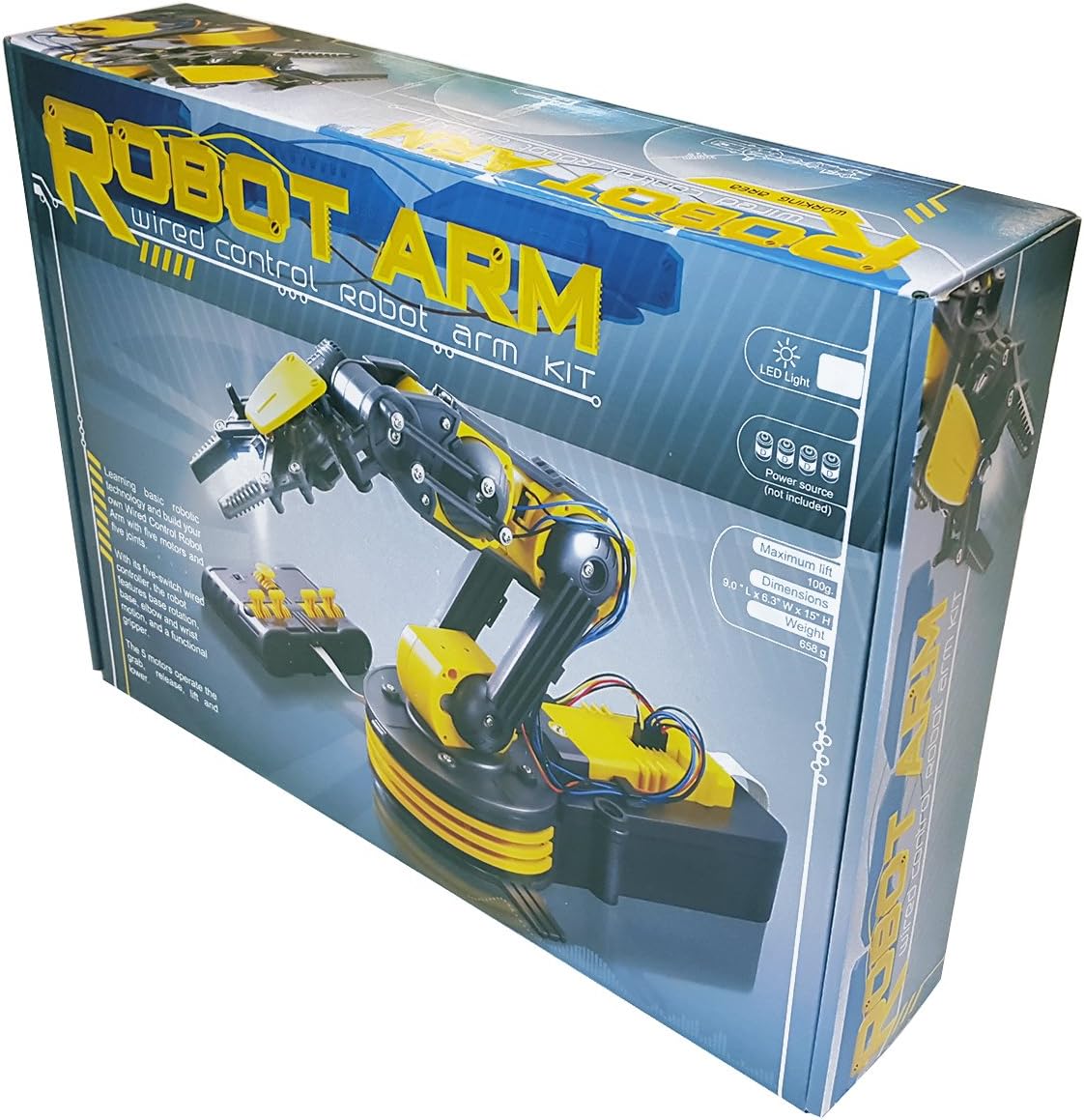 robot arm wired control