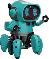 CONSTRUCT & CREATE Tobbie Self-Guiding AI Robot STEM Kit Blue 114 Pcs view 7