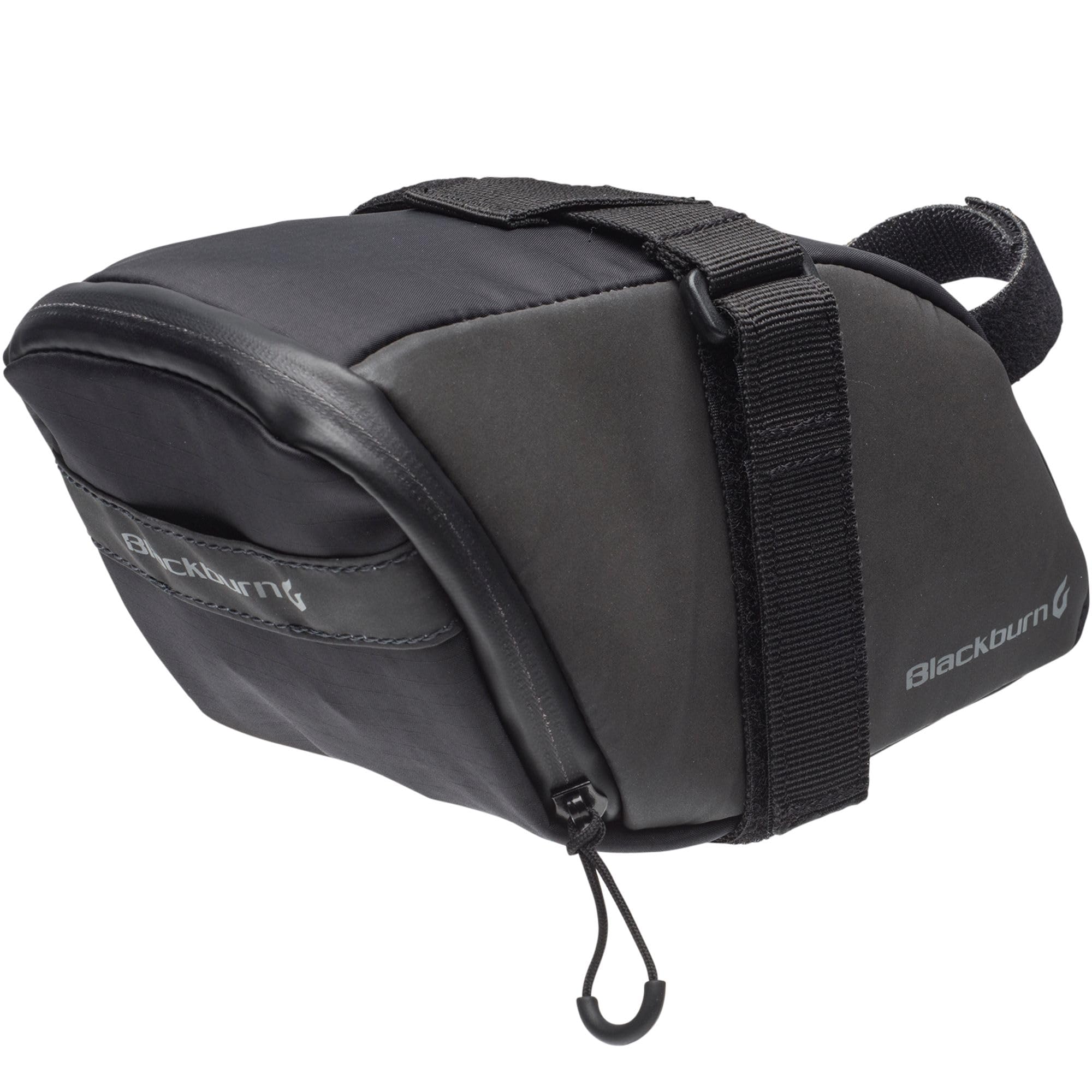 Blackburn Grid Large Seat Bag Water Resistant Reflective 1.9L Black