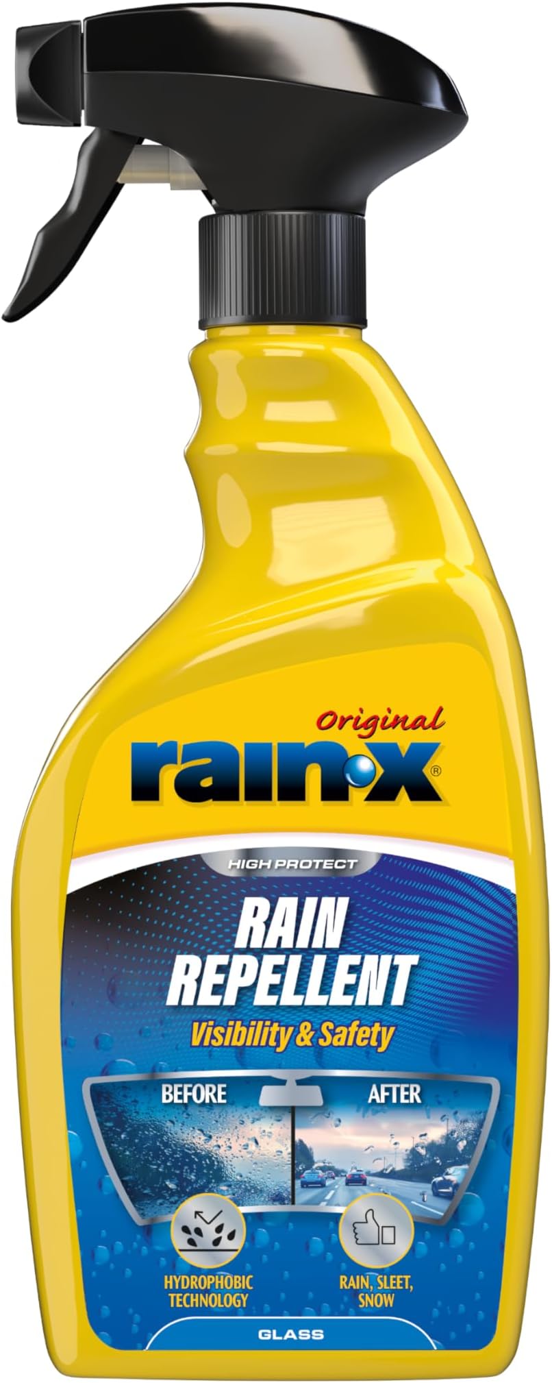 Rain-X Rain Repellent 500ml Windshield & Window Water-Repellent Treatment