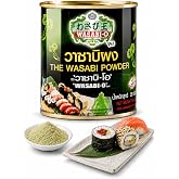 Wasabi-O Real Wasabi Powder, Pure, Vegan &amp; Gluten-Free, 1 x 1.24 oz | Japanese Fresh Wasabi Root Seasoning for Sushi, Dipping &amp; Sauces