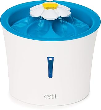 Catit Senses 2 0 Fontaine A Eau Ornee De Fleurs Amazon Fr Animalerie