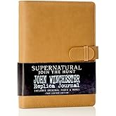 Supernatural John Winchester's Journal, Official Replica From Supernatural, Biggerson's Turducken Ad, Mystery Spot Brochure a