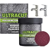 All-in-One Surface Restoration Polish with Pad, Polishing Compound Kit | Surface Restoration Polish with Pad, Multi-Surface Scratch Remover,Restores Shine and Leaves Protective Coating