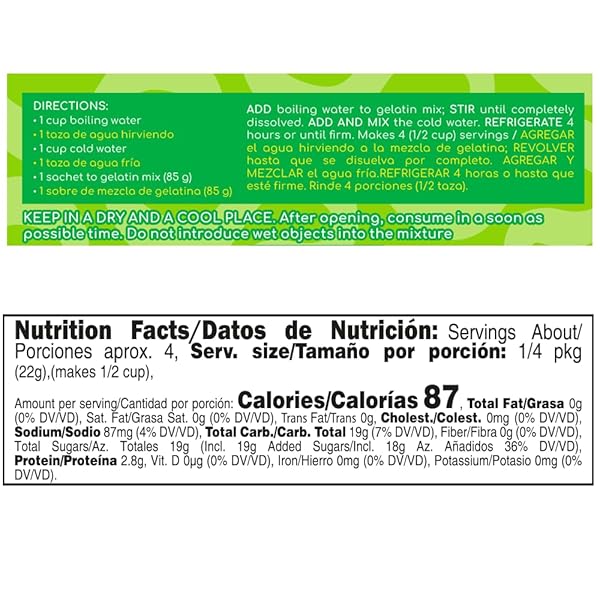 FESTY LEMON GELATIN DESSERT MIX, 3 OZ