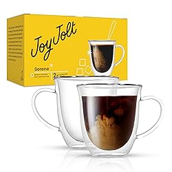 JoyJolt Serene Double Walled Insulated Glasses