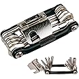 17 in 1 Bike Multi Tool Kit with Chain Breaker Ergonomic And Lightweight MTB Bike Repair Kit Motorcycle Accessories Stainless Steel