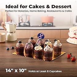 Fit Meal Prep [20 Pack 14x10 Cake Board Rectangle