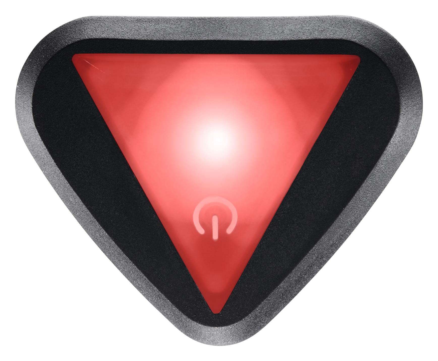 uvex Plug-in LED XB047 - Suitable for uvex Stiva/Stivo - Two Different Light Modes (Continuous or Flashing) - Black-Red - One Size