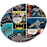 Batman Comic Pattern Novelty Coaster Set