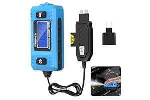 Joinfworld Car Fuse Tester Automotive Circuit Fault Probe Tester 20A 48V with Led Display & Front Lighting Car Relay Fuse Che