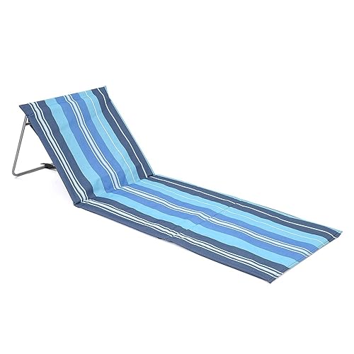 THE ORIGINAL BEACH MAT PORTABLE FOLDING BEACH LOUNGER MAT OUTDOOR