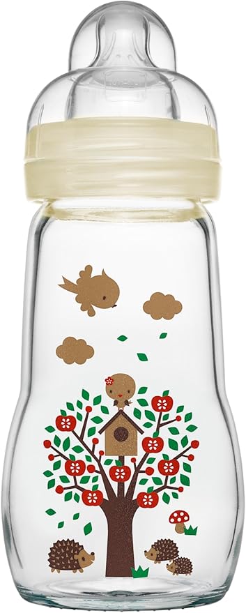 mam feel good glass bottle 260ml