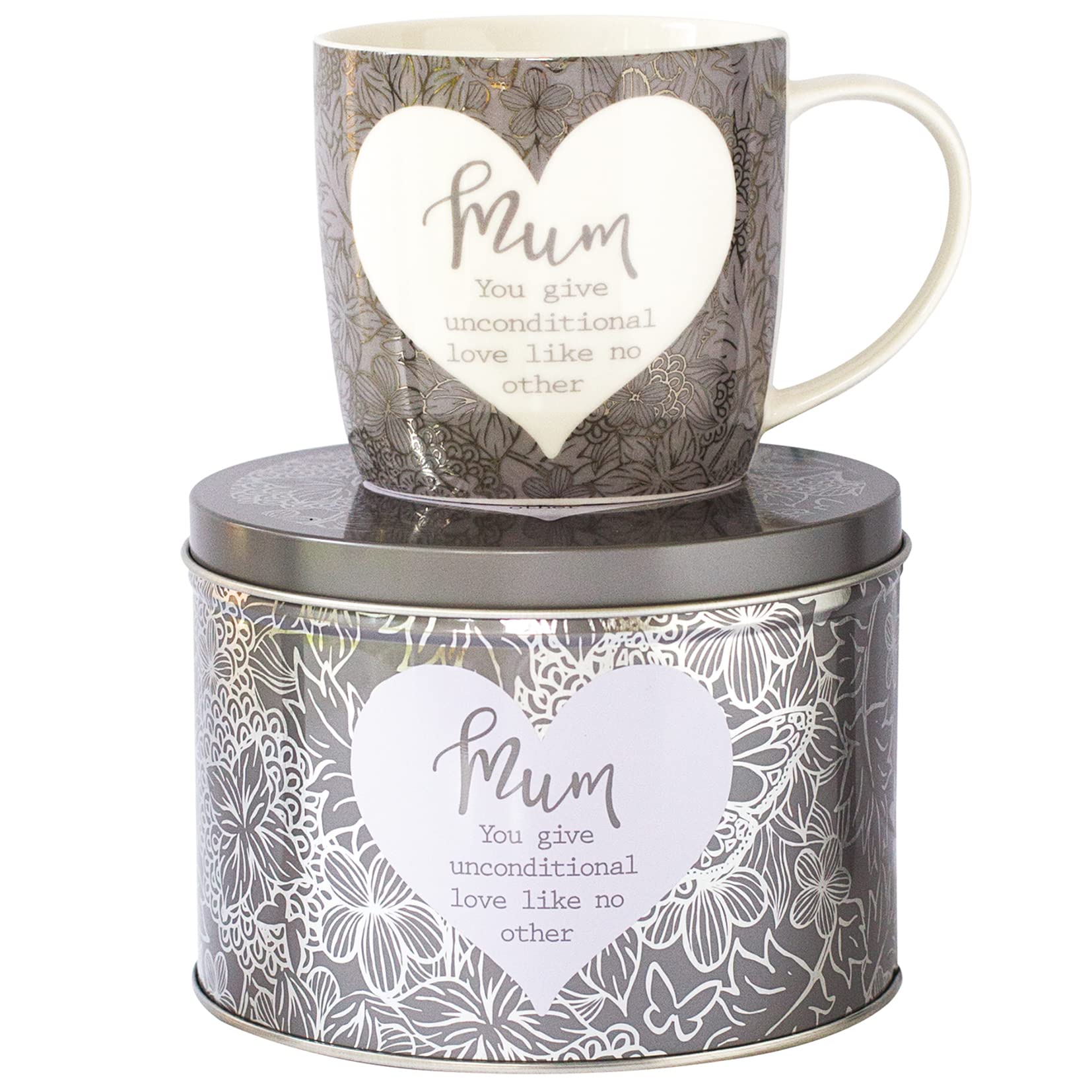 Arora 7054 Said with Sentiment Mug & Tin-Mum, Wood