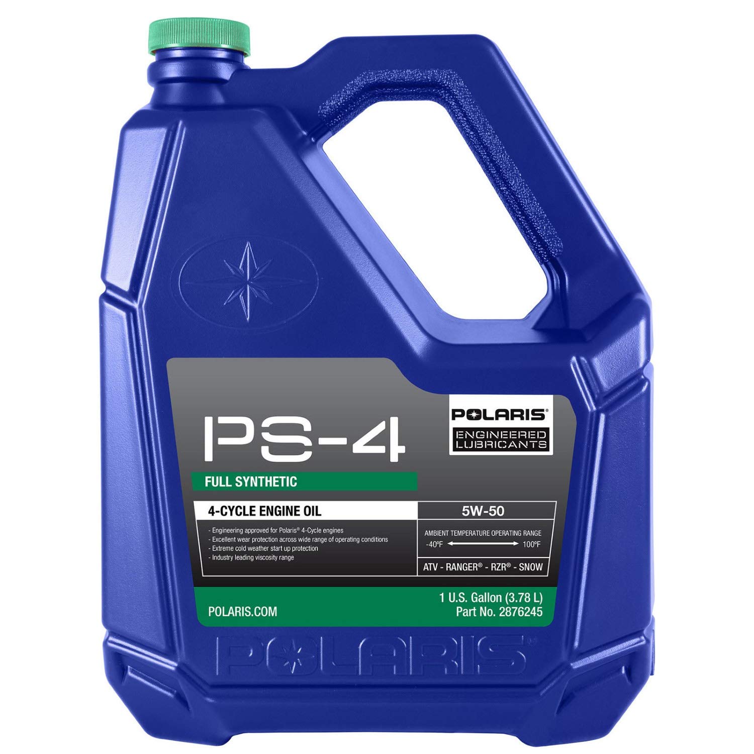 Amazon.com: Polaris Factory ATV & Snowmobile 4-Cycle PS4 Plus Synthetic Oil  Gallon 2876245: Automotive