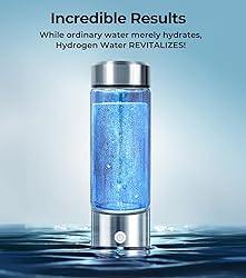 2024 New Hydrogen Water Bottle, 3 in 1 Hydrohealth