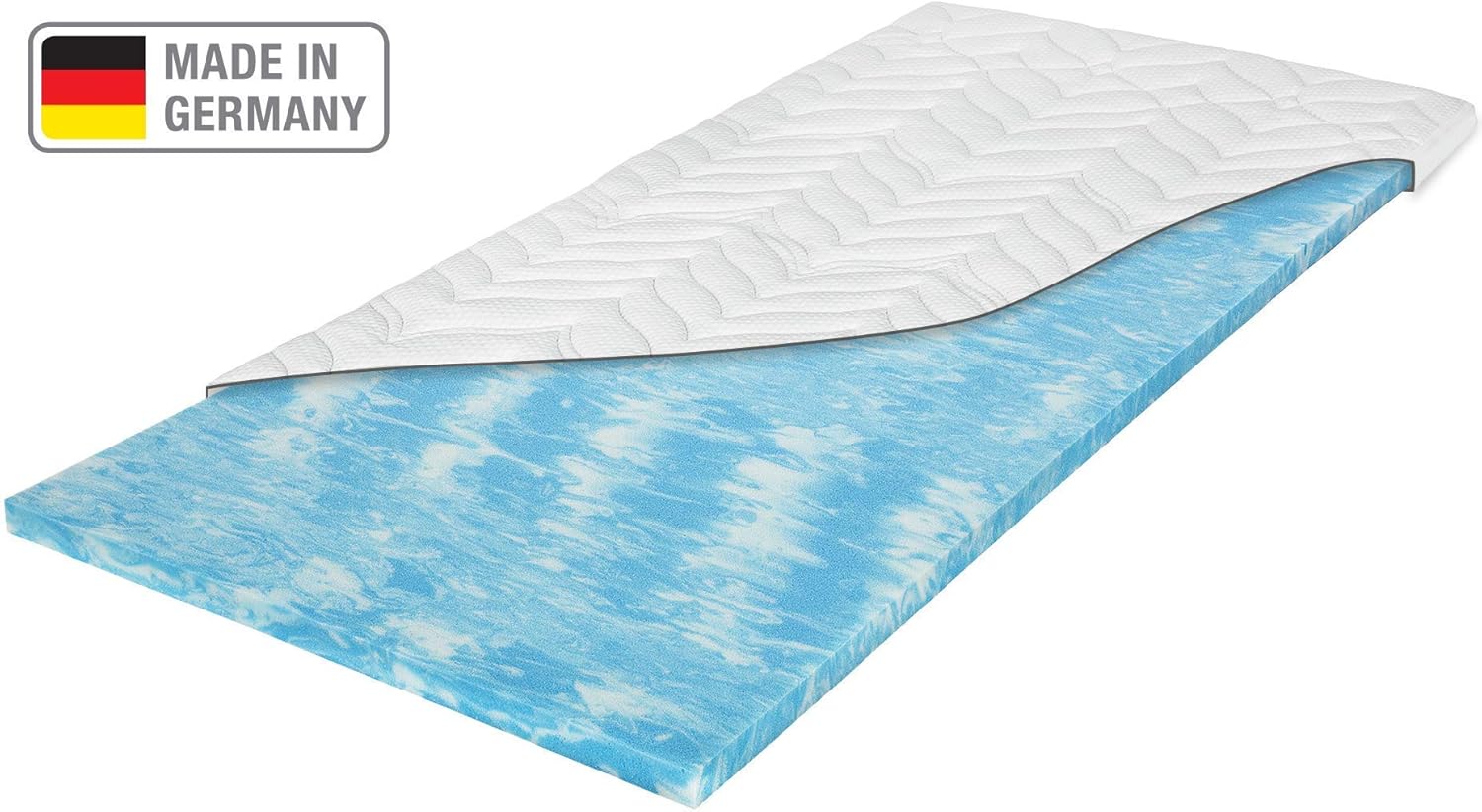 Amazon.de Meos® GelSchaum Topper 80x200 für Matratzen & Boxspringbett