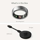 Oura Gen3 Horizon Smart Ring Size 11 Brushed Titanium Sleep Heart Rate view 8
